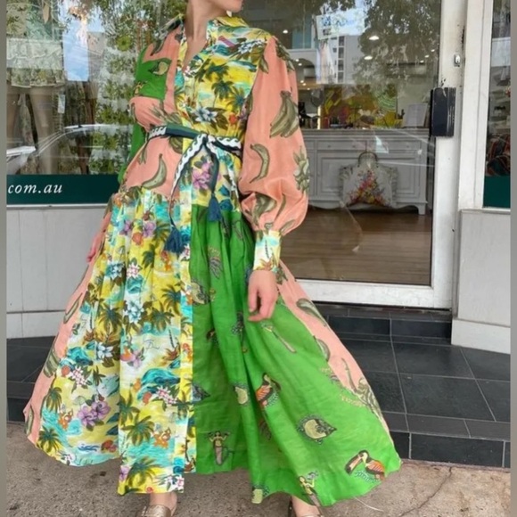 Vanances Patchwork Shirtdress
In Multiprint
$159 $695 - Picture 7 of 8